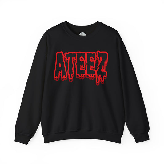 Ateez Drippy Halloween Crewneck Sweater