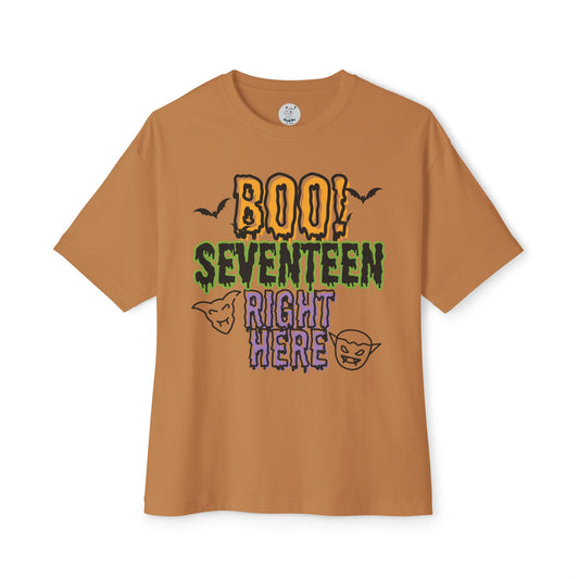 Boo! Seventeen Halloween Monster Tee